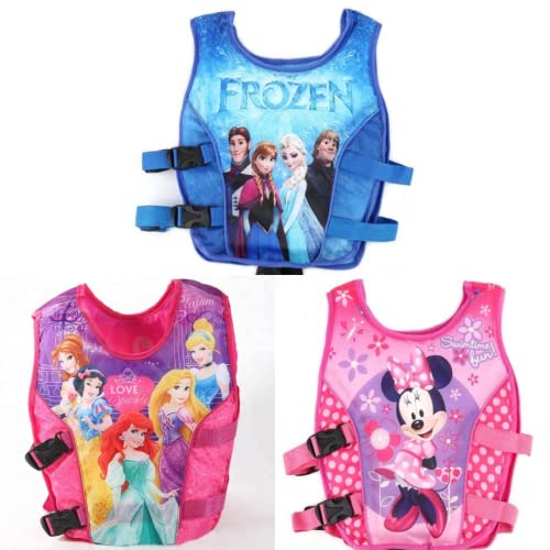 Kanon Children's Life Jacket, Swim Vest for Toddlers, Girls' Swimsuit, Water Sports, Buoyancy Vest with Adjustable Strap, Life Jacket for Pools, Beach
