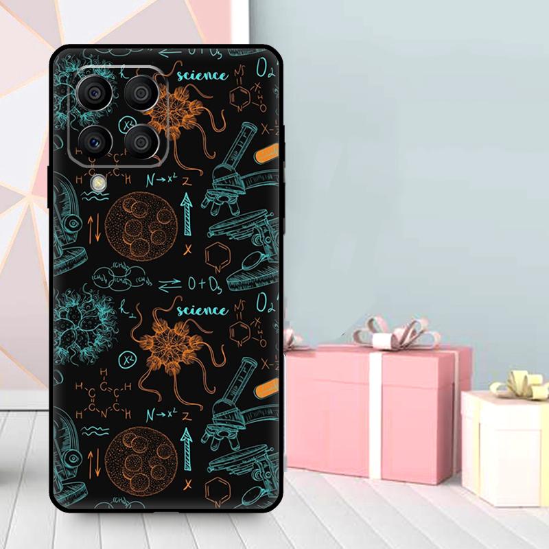 Biologie und Chemie Hülle Für Samsung Galaxy M06 M11 M31 M14 M34 M54 M12 M32 M52 M15 M13 M16 M36 M56 M53 M35 M55
