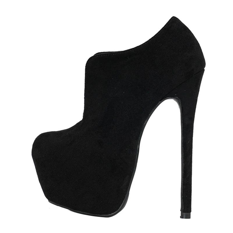 Sexy Super High Heel Platform Shoes Women 2025 New Thin High Heel Stripper Pole Dance Shoes Comfortable Round Toe Non Slip Pumps