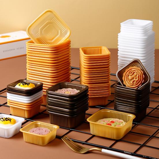 

Практичная водонепроницаемая упаковка, различные размеры, противни для выпечки десертов, лунного торта, упаковочные лотки для хлебобулочных изделий