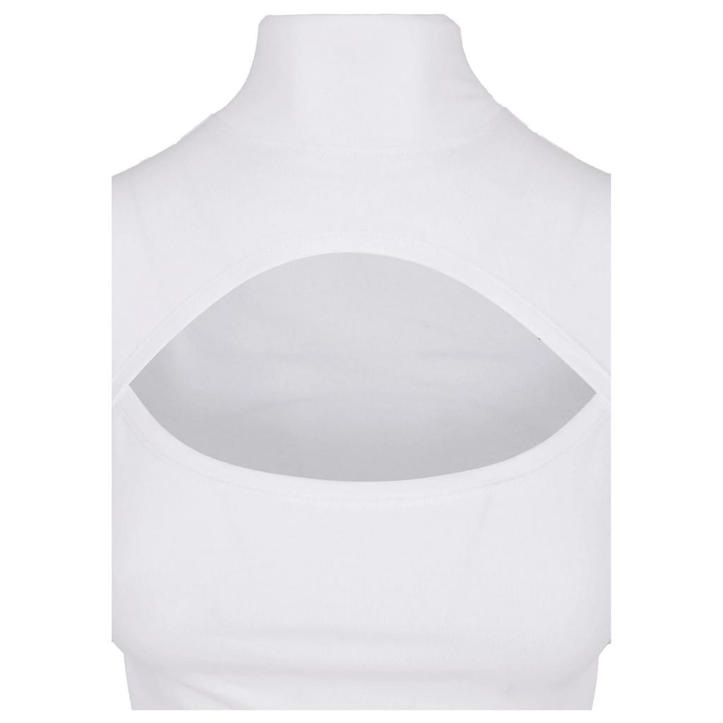 Urban Classics Womens/Ladies Cut Out Turtle Neck Long-Sleeved Top