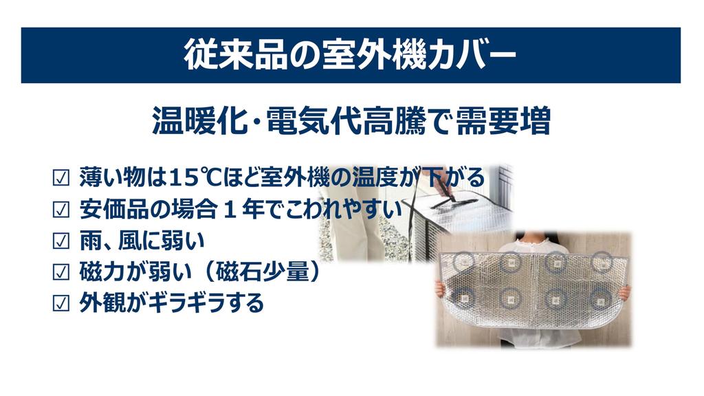 Magnetic Tile Cover for Air Conditioner Outdoor Units with Magnetic Attachment for Improved Cooling UV and Heat-shielding Stone-look (3 Pieces)