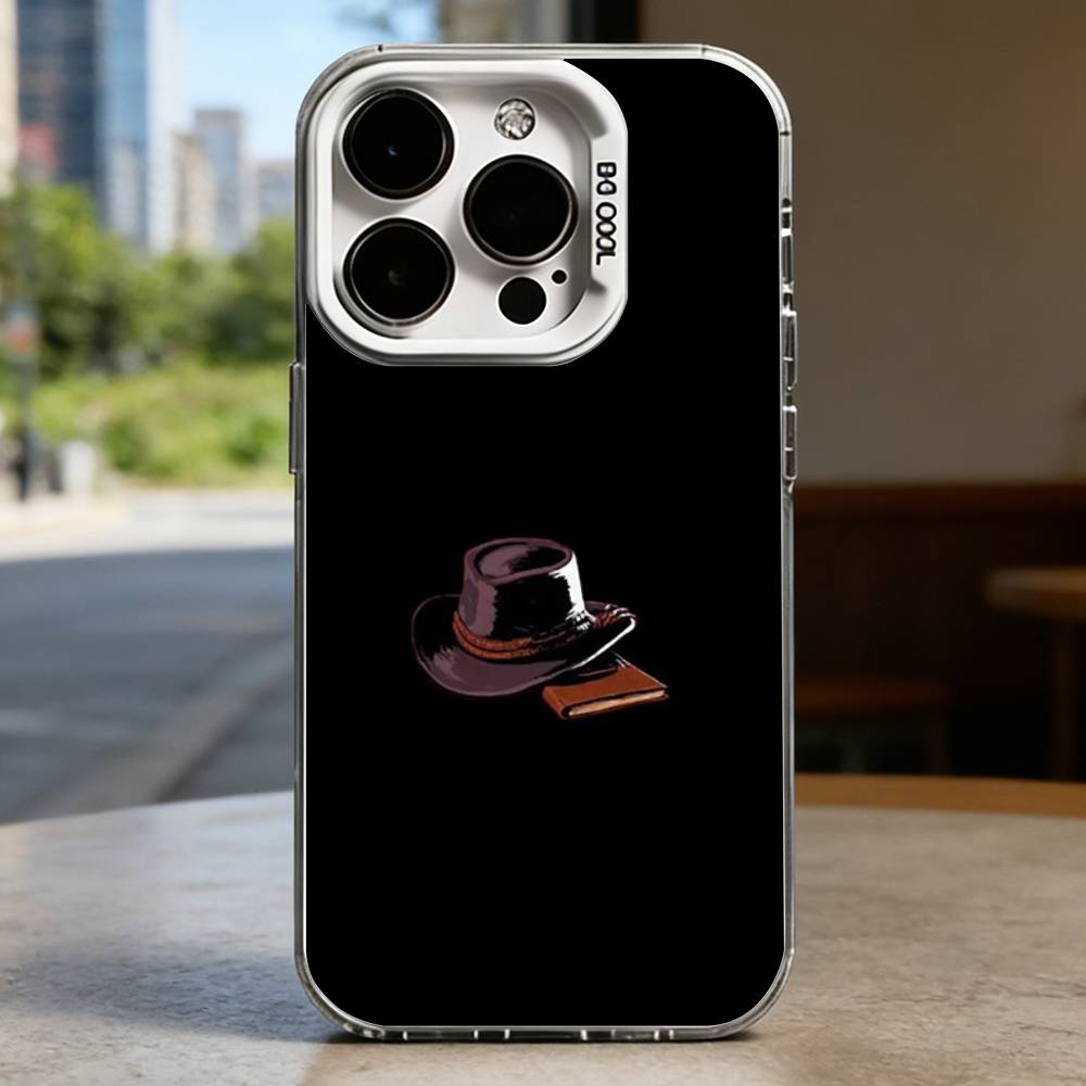 Red D-Dead R-Redemption Hard Phone Case for IPhone 16 15 14 13 12 11 Pro Max Plus16E X XR XS Max shockproof Full Cover