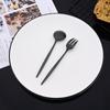 20Pcs/Set Silver Cutlery Set Stainless Steel Tableware Knife Cake Fork Spoon Dinnerware Set Kitchen Flatware Silverware