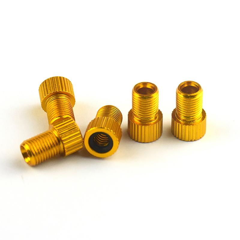 1Pcs Presta Valve Adapter - Convert Presta To Schrader - French/Uk To Us - Inflate Tire Using Standard Pump Or Air Compressor