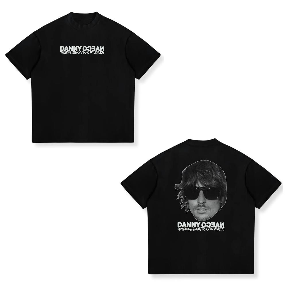 Rapper Danny Ocean Album Tour 2026 Tshrit Unisex Women Hiphop Tshirts Shortsleeved Loose Casual Cotton Highquality Tshirts