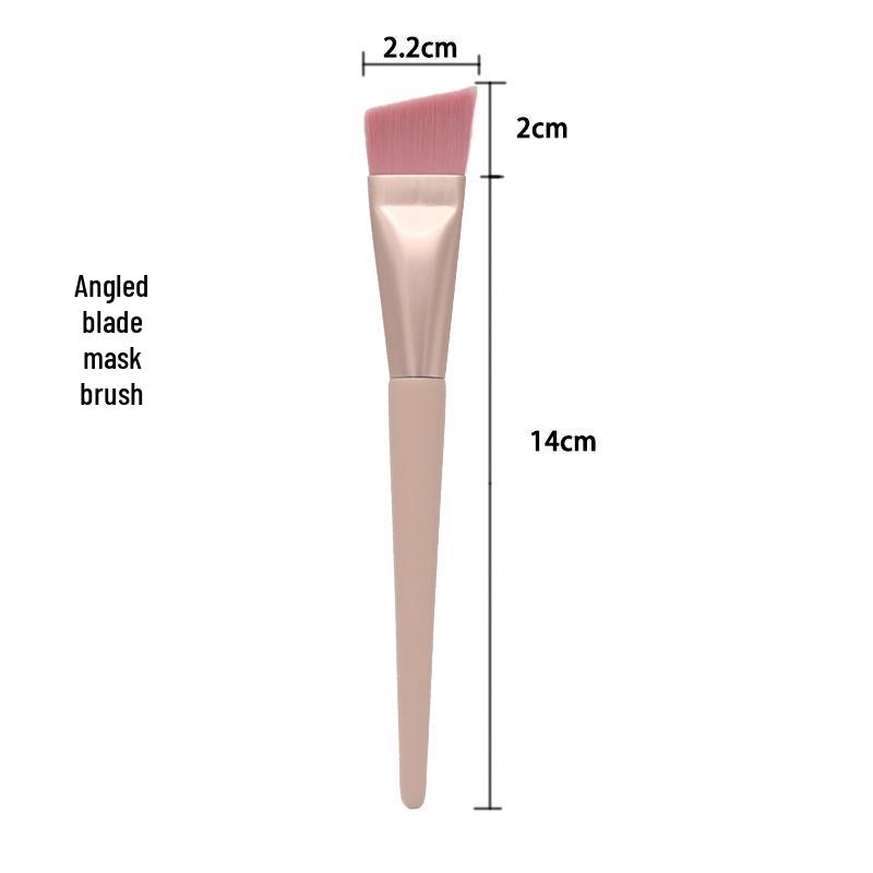 8/12-Piece Pink Makeup Brush Set for Beginners: Includes Soft Bristle Powder, Eyeshadow, and Angled Eyeliner Brushes.