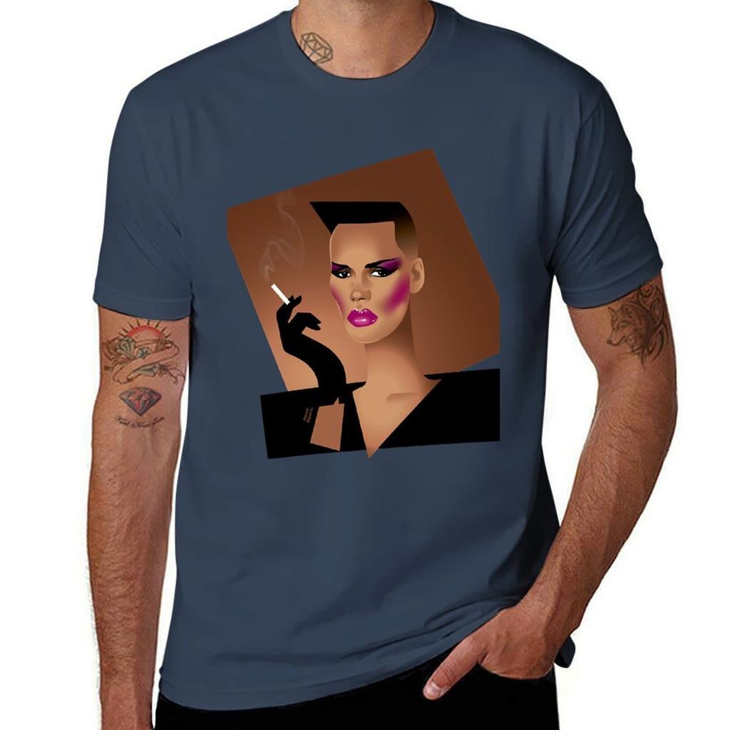 Tag Geschenk Modell Grace Singer Jones Schauspieler Niedliche Geschenke T-Shirt Bequemes Arbeitskleidung T-Shirt Tshirt