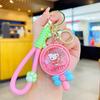 Cute Cartoon Cat Scented Bead Keychain Long Lasting Fragrance Backpack Charm Creative Small Gift Pendant