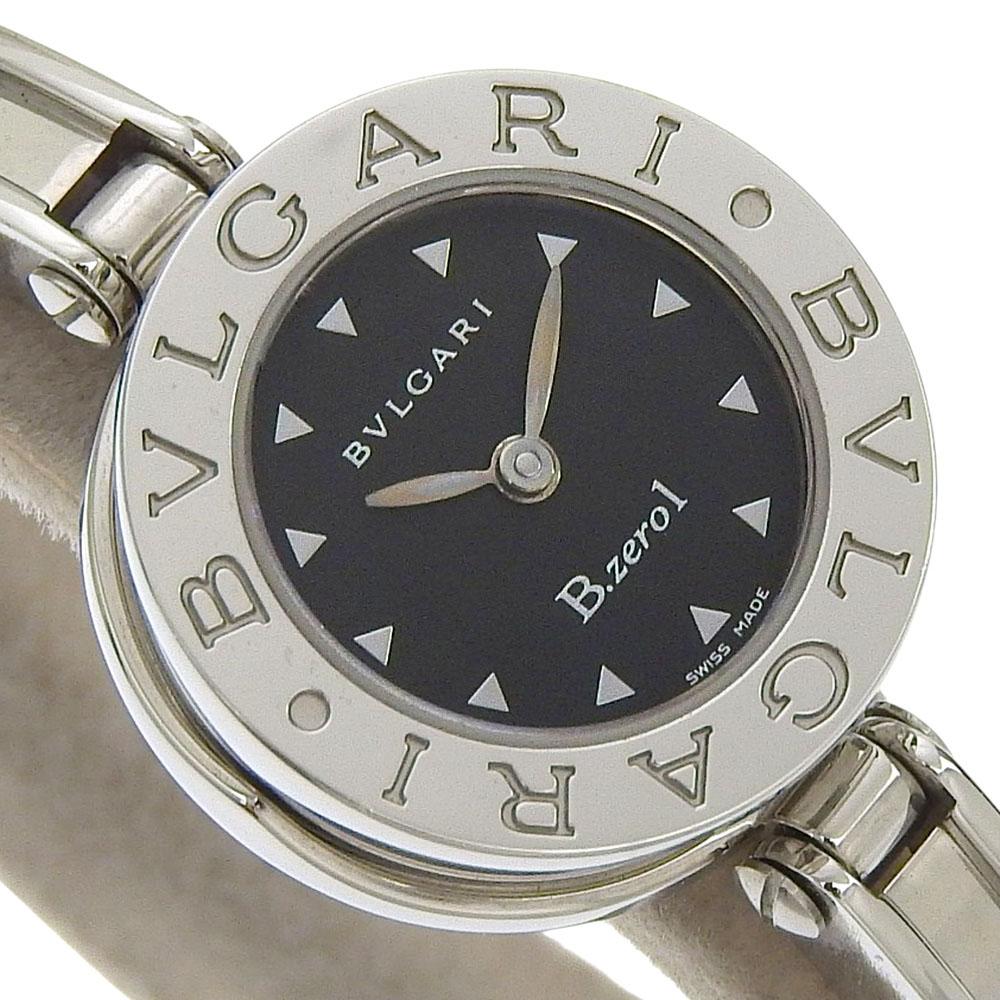 BVLGARI Bzero1 Watches BZ22S Be zero one blackDial Stainless Steel Quartz Analog display Women Used