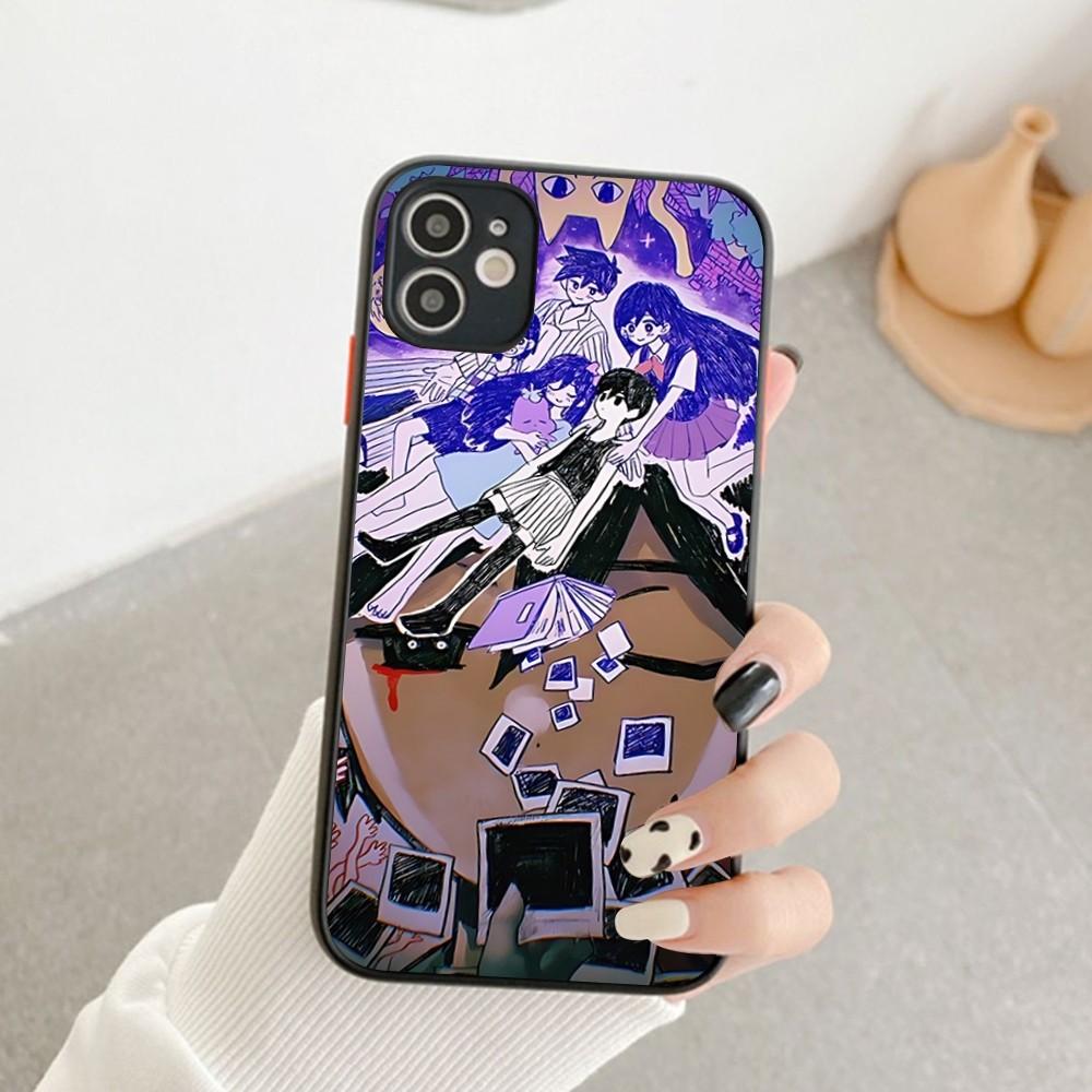 Spiel Omori Handyhülle Für IPhone 14 X XR XS 7 8 Plus 11 12 13 Pro MAX 13mini Matt Stoßfeste Hülle