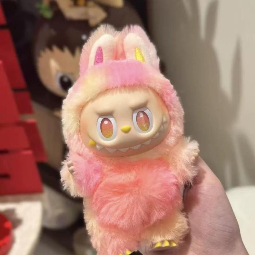 Coin Purses & Key Chains / Key Chains Anime Figure Labubu Vinyl Pendant Doll Model Toy Cute Monster Keychain Toys Birthday Gifts
