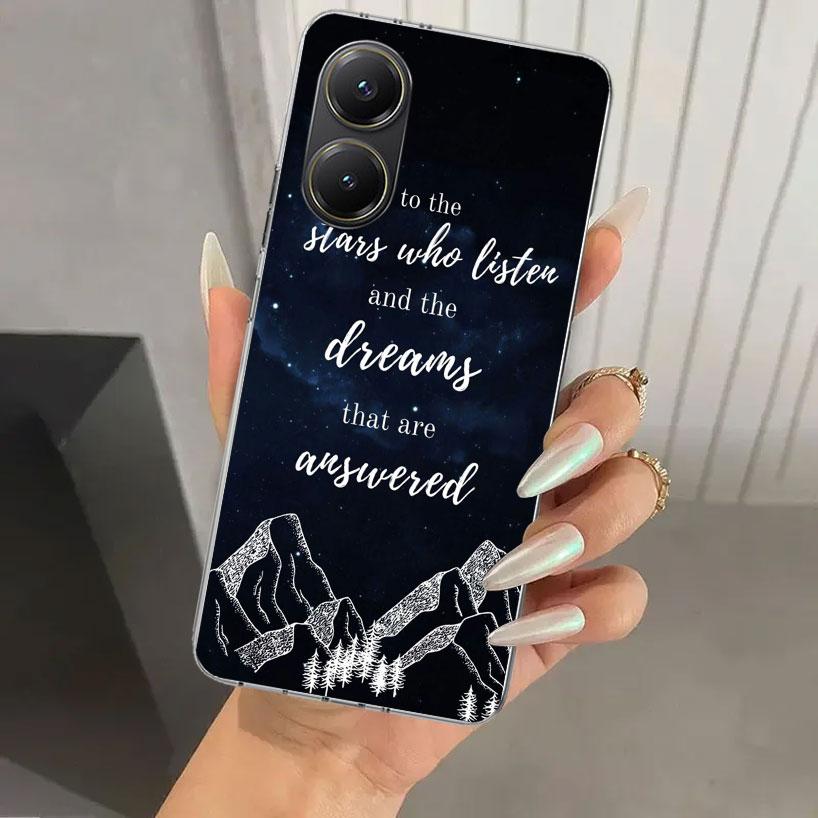 A Court of Mist Fury Sarah J Maas Phone Case for Xiaomi Poco X5 X6 X7 Pro F7 Ultra M7 Redmi 15 15C 13 13C 12 12C 10 10A 10C 9 9A