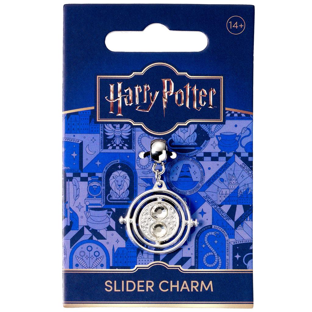 Harry Potter Time Turner Silver Tone Slider Charm
