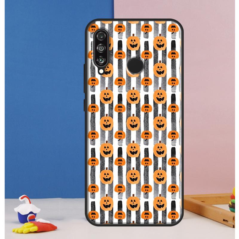 Halloween-Kürbis Hülle Für Huawei Nova 12i 11i 8i 7i 12s Y73 Y70 Y90 Y60 Y72 Y61 Y91 9 10 SE P40 Lite P30 Pro