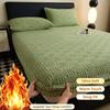 Warm and Soft Bed Sheet,Plush Mattress Cover For Bed,stretch Soft Material Fitted Sheet, Keep Warm,dust Protector,machine Washable 90X200,180X200