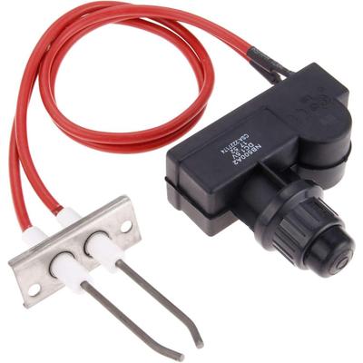Double Ignition Kit Electronic Igniter, Propane Gas Grill Igniters with Double Ignition Electrode, 450 Mm High Spark Plug Wire, Fits for Gas Fireplace