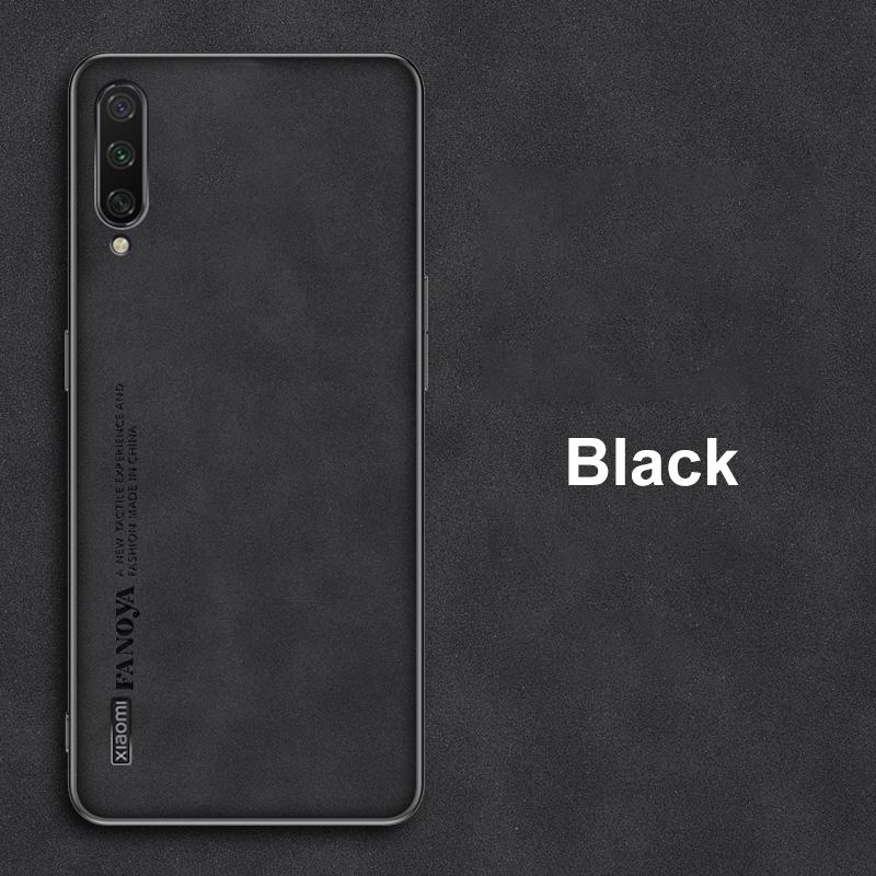 

Для Xiaomi Mi 9 Lite Чохол Розкішний Чохол для телефону з ПУ шкіри Для Xiaomi Mi 9 SE A3 CC9 CC9E Mi9 Задня кришка Силіконовий Повний захист For Xiaomi Mi 9 чорний