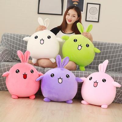 Creative Cartoon Cute Q Version Rabbit Plush Toy