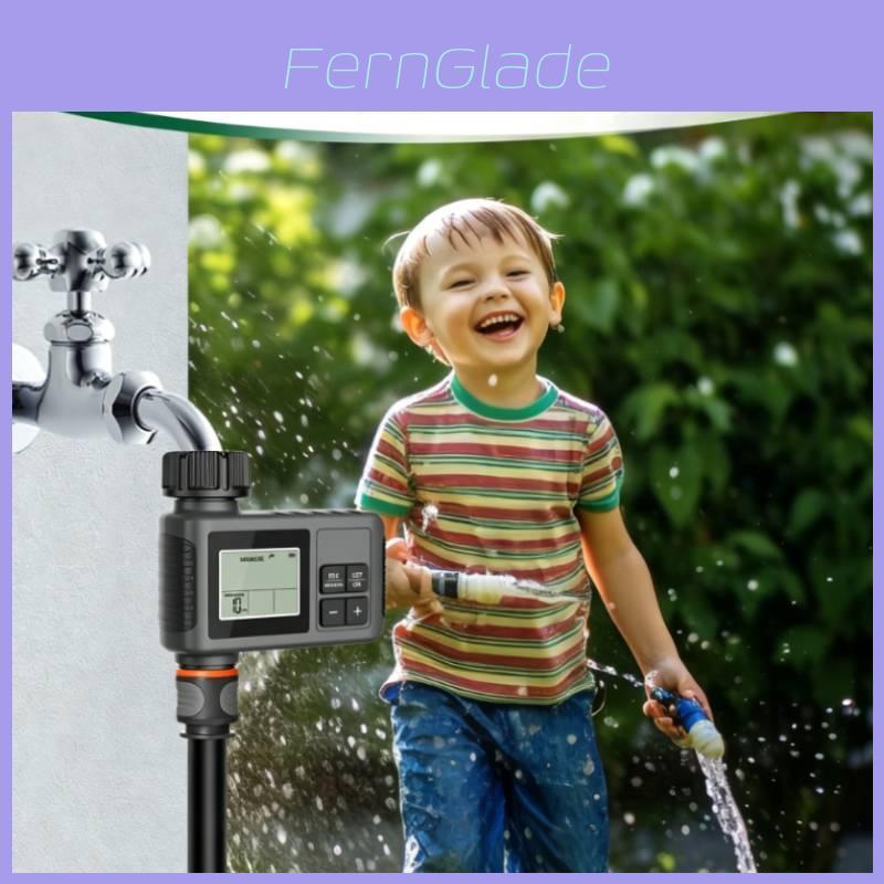 Outdoor Garden Irrigation Timer With Automatic Water Control For Home Garden And Agriculture