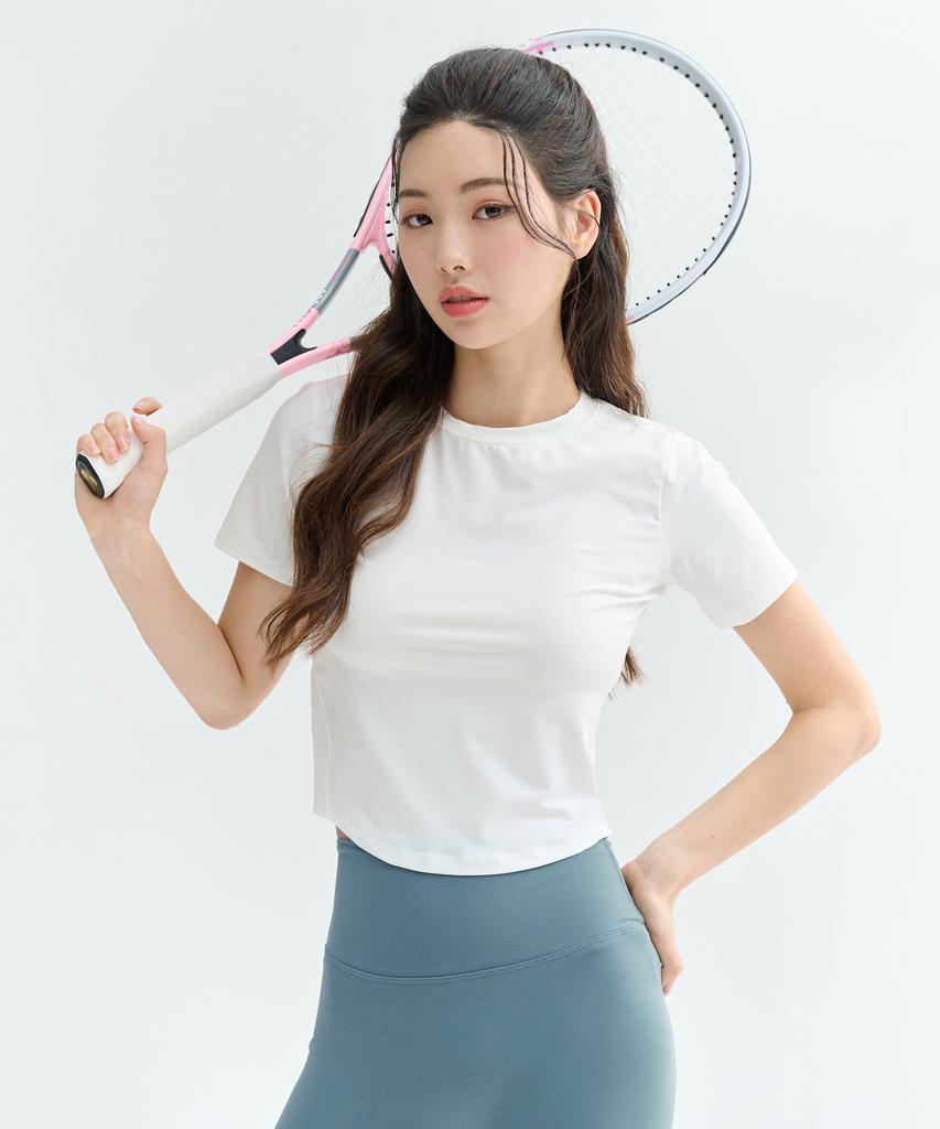 Beullaegmonseuteopis Cool Base Round Crop Short Sleeve (5 Colors) / Bm231124