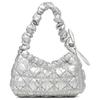 New CARLYN PU Handbag, Shoulder Bag Women's Silver H74111010S