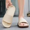 Fashion Summer Trend Mens Slippers Non-Slip Sandals Thick Soft Platform House Shoes Indoor Outdoor Shower Bathroom Slippers Casual Shoes