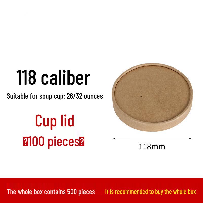 Leyongtu Disposable Paper Bowls, Soup Cups & Lids