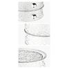 Food Cover Plate Covers Lid Accessories Easy to Clean Kitchen Gadgets Lightweight 24.5cm for
