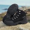 Men Hiking Shoes Waterproof Leather Shoes Climbing & Fishing Boots New Outdoor Sports Trainers High Top Winter Trekking Sneakers