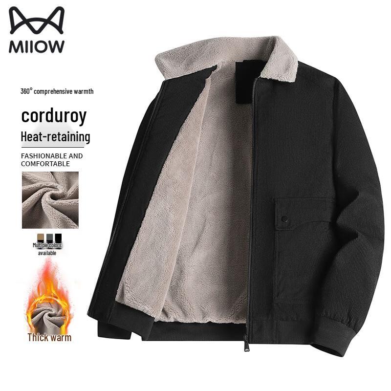 Men's Sherpa Fleece Lined Padded Jacket