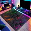 Gaming Mats Bedroom Rug Gamer Carpet Non-slip Wear-resistant Living Room Floor Mat American Laser Light Large Size Study Rug