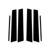 6PCS Door Window Pillar Post Cover Trim For Toyota Camry 2012-2017 Accessories