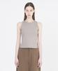 Beulaunyadeu W Round Sleeveless Top, Beige