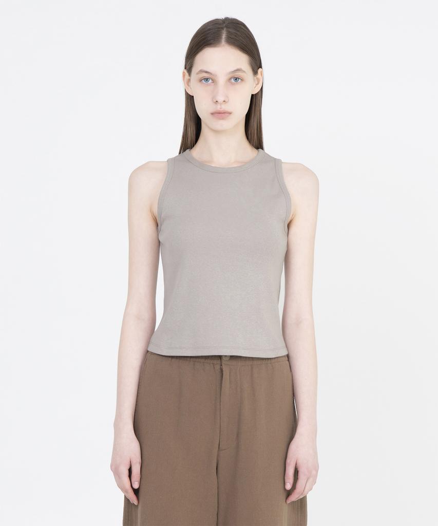 Beulaunyadeu W Round Sleeveless Top, Beige