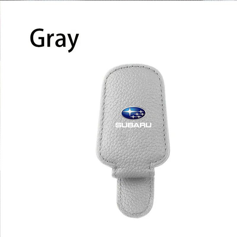 Car Sun Visor Glasses Case Holder Sunglasses Clip rescue tool For Subaru Impreza Forester Outback Legacy Crosstrek XV Leone WRX vus9