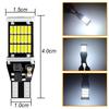 1ks T16 T15 45SMD 921 912 W16W LED žárovky Canbus bez chyb Zadní couvací světla 1100 Lumen 4014