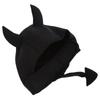 Cute Cartoon Animal Swimming Cap Diving Headgear with Chin Strap for Surfing Diving Black