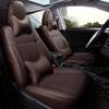 Premium Leather Car Seat Cover For Toyota RAV4 2013-2018 Custom Fit Auto Special Luxury Protect Breathable Car Seat Cushion