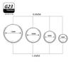 1/10pcs G23 Titanium Hoop Earring For Women Piercing Nose Ring ASTM F136 Body Jewelry Accessories New