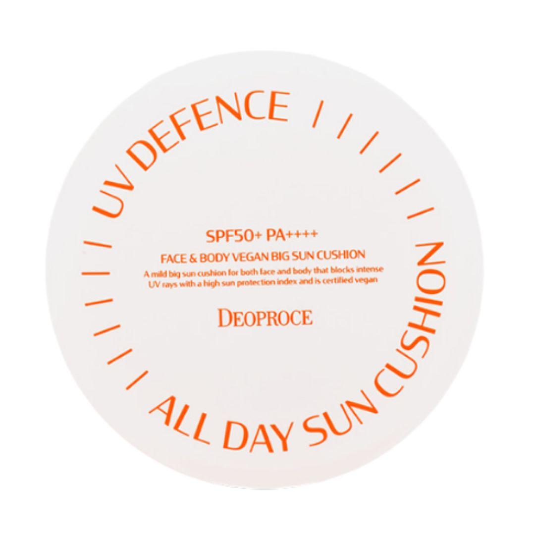 DEOPROCE UV Defense All Day Sun Cushion SPF50+ PA++++ 25g (0.88 oz.) 1ea
