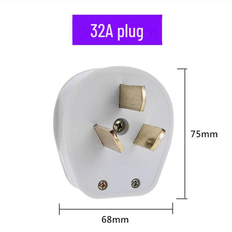 Suure võimsusega 86 tüüpi kliimaseadme pistikupesa, 20A koos lülitiga ja 25A kolmefaasiline neljajuhtmeline paneel