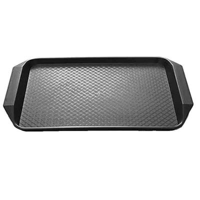 Homeglen Verdicktes rutschfestes rechteckiges Tablett aus Kunststoff