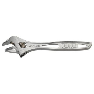 TONE Adjustable Wrench Total Length 250mm (with Scale) MWR-250