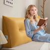 Triangular Headboard Pillow Bed Wedge Pillow With Side Pocket Headboard