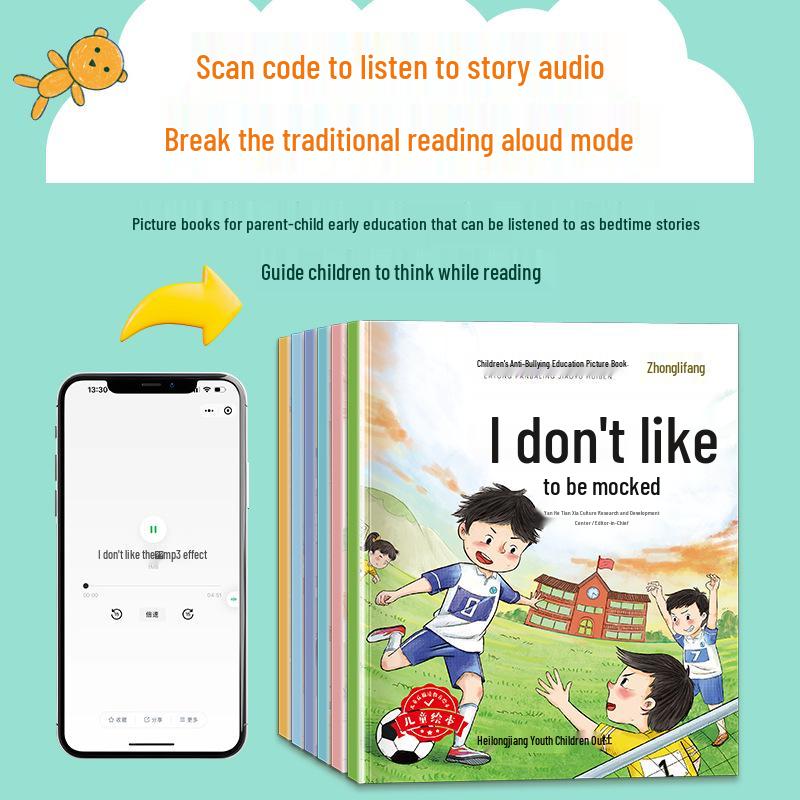Anti-Bullying Picture Book for Children Aged 3-6: Kindergarten Story