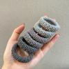 2025 Dopamine Striped Hair Ties: High Elasticity for Firm Ponytails, Trendy & Cute Hair Accessories for Women,  Daily Styling