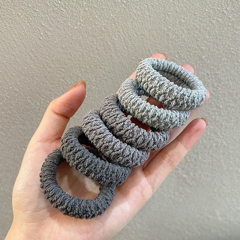 2025 Dopamine Striped Hair Ties: High Elasticity for Firm Ponytails, Trendy & Cute Hair Accessories for Women,  Daily Styling
