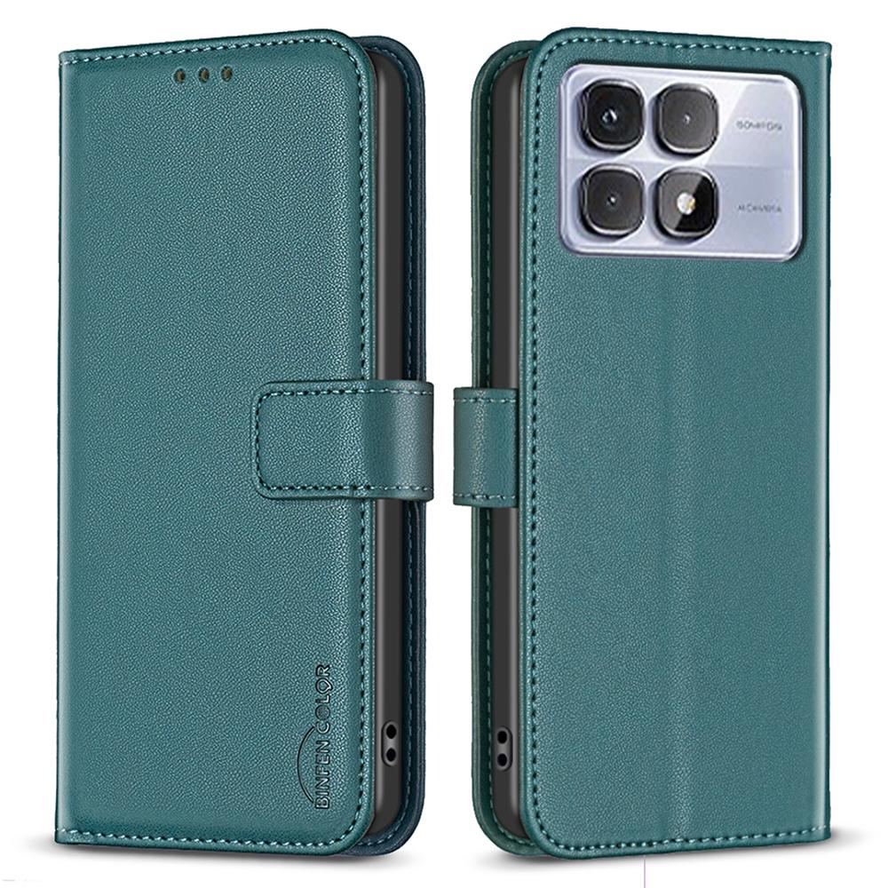 BINFEN COLOR BF17 For Xiaomi Redmi K70 Ultra Case Wallet Folio Flip Leather Cover