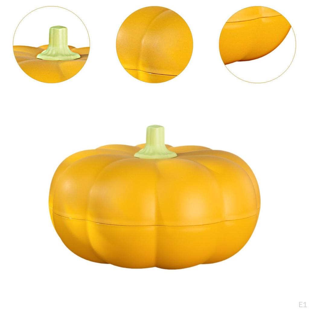 Geteilte Servierplatte Halloween Kürbis Snackhalter Wiederverwendbarer Stapelbehälter für